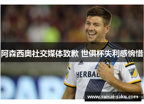 阿森西奥社交媒体致歉 世俱杯失利感惋惜